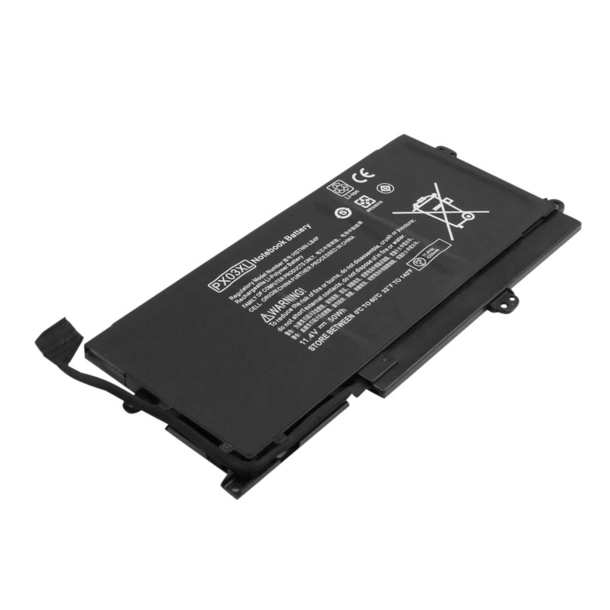 Avizar Integrated Battery for HP Envy 14 / M6, 11.4V 4250mAh Li-Polymer Black