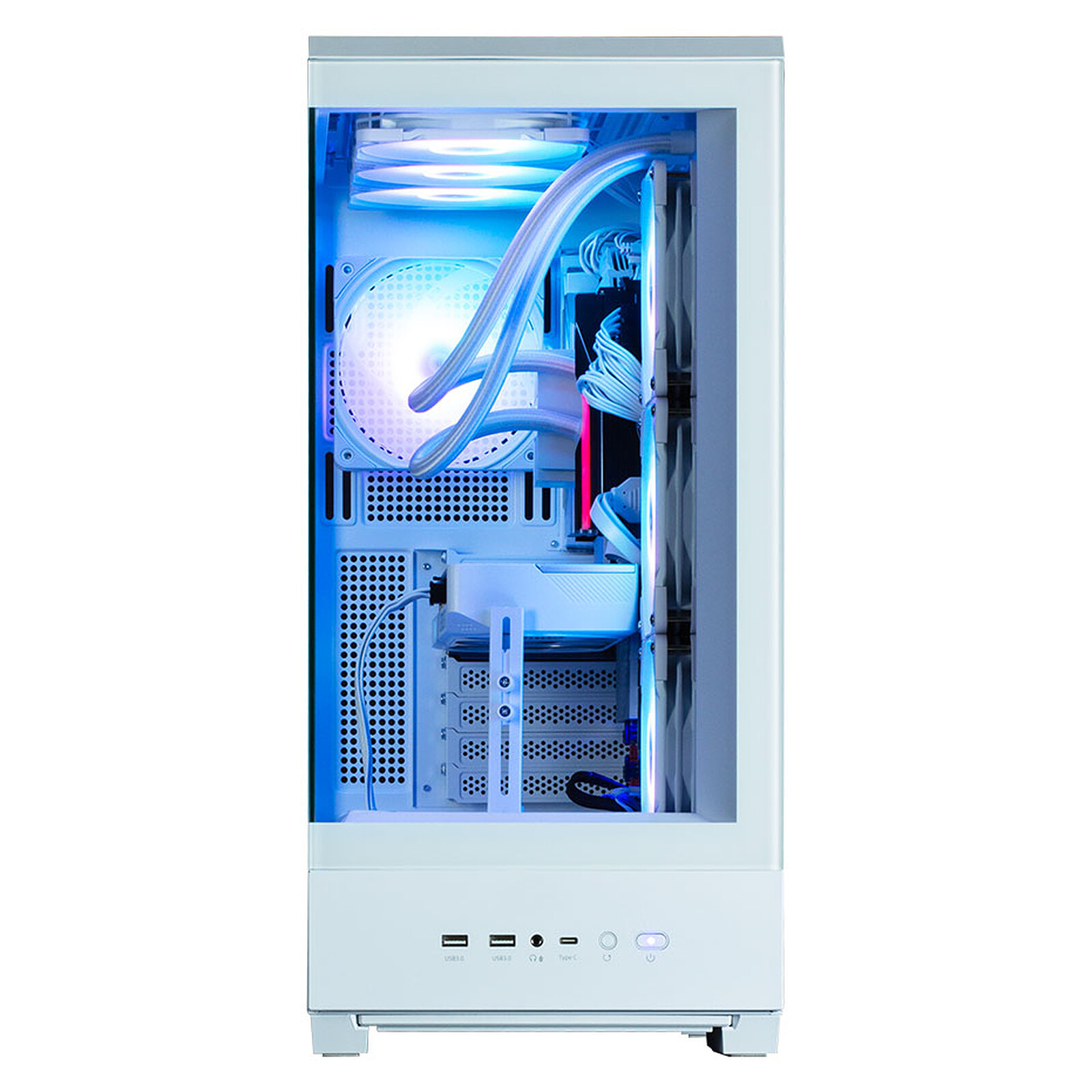 Zalman P50DS Mid-Tower Case, White